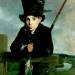 Portrait of a Boy in a Top Hat with Flies